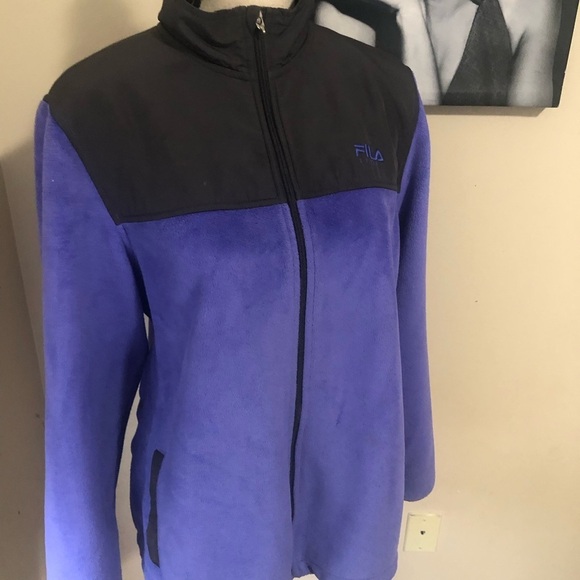 Fila Fleece Zip Up Jacket SOFT - Picture 2 of 9